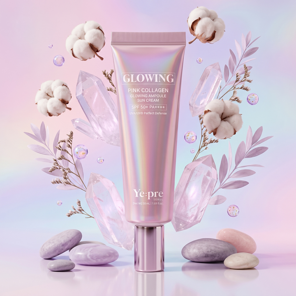 Pink Collagen Glowing Sun Cream